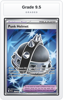 Graded - Punk Helmet - 121/094 — Grade 9.5 graded overlay