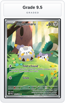 Graded - Togedemaru - 104/094 — Grade 9.5 graded overlay