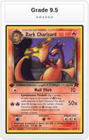 Graded - Dark Charizard (21) — Grade 9.5 graded overlay
