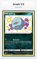 Graded - Koffing — Grade 9.5 graded overlay