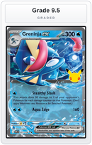 Graded - Greninja ex — Grade 9.5 graded overlay