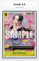 Graded - Boa Hancock — Grade 9.5 graded overlay