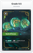 Graded - Seal of Focus — Grade 9.5 graded overlay