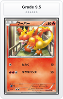 Graded - Magmar — Grade 9.5 graded overlay