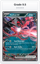 Graded - Yveltal ex - 053/088 — Grade 9.5 graded overlay