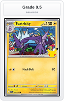 Graded - Toxtricity - 059/128 — Grade 9.5 graded overlay