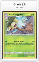 Graded - Alolan Exeggutor - 2/12 — Grade 9.5 graded overlay