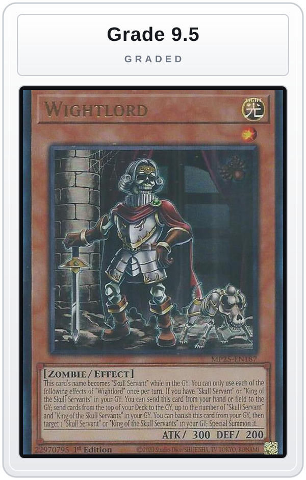 Graded - Wightlord — Grade 9.5 graded overlay