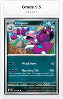 Graded - Drapion - 052/088 — Grade 9.5 graded overlay