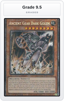 Graded - Ancient Gear Dark Golem — Grade 9.5 graded overlay