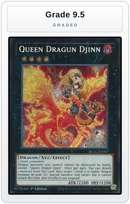 Graded - Queen Dragun Djinn — Grade 9.5 graded overlay