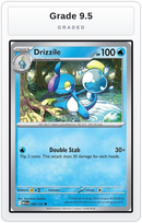 Graded - Drizzile — Grade 9.5 graded overlay