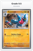 Graded - Toxicroak — Grade 9.5 graded overlay