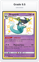 Graded - Dragapult — Grade 9.5 graded overlay