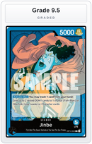 Graded - Jinbe - OP14-040 — Grade 9.5 graded overlay
