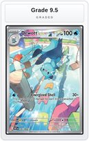 Graded - Dewott - 106/086 — Grade 9.5 graded overlay
