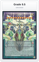 Graded - Odd-Eyes Arcray Dragon — Grade 9.5 graded overlay