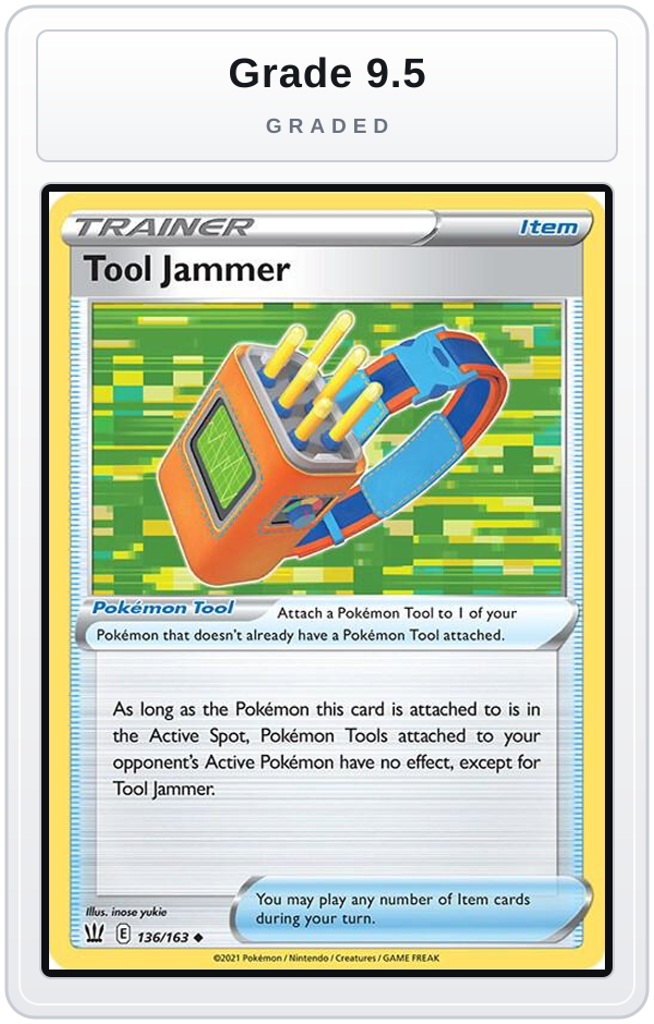 Graded - Tool Jammer — Grade 9.5 graded overlay