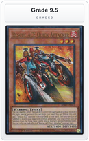 Graded - Rescue-ACE Quick Attacker — Grade 9.5 graded overlay