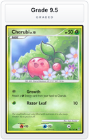 Graded - Cherubi — Grade 9.5 graded overlay