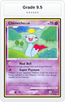 Graded - Chimecho — Grade 9.5 graded overlay