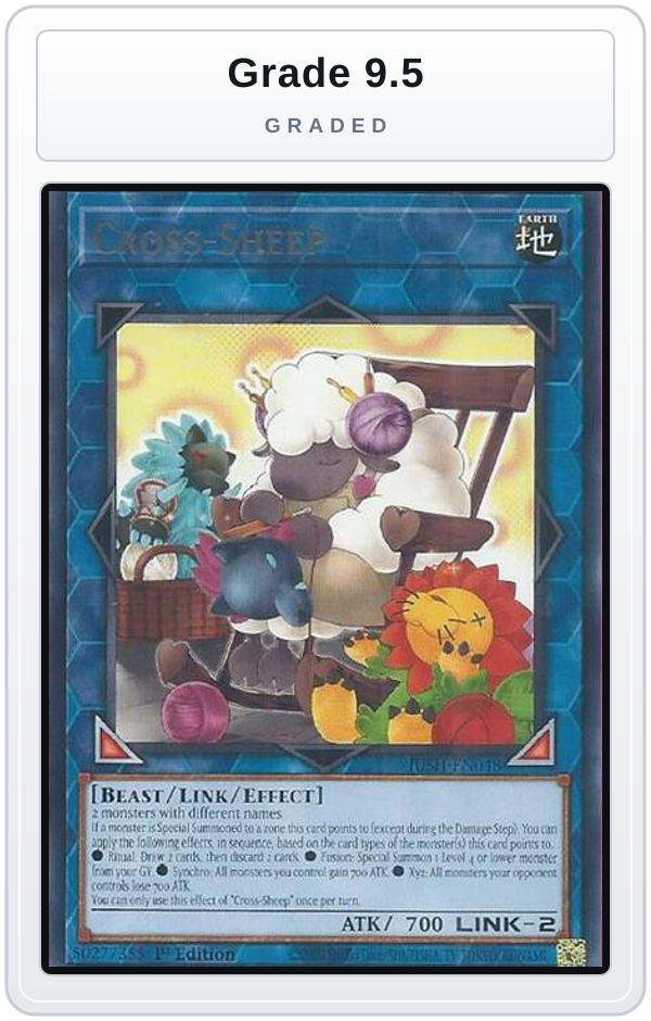 Graded - Cross-Sheep — Grade 9.5 graded overlay