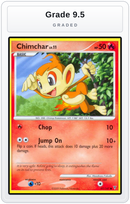 Graded - Chimchar — Grade 9.5 graded overlay