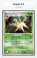 Graded - Leafeon — Grade 9.5 graded overlay