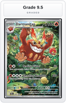 Graded - Darmanitan - 098/086 — Grade 9.5 graded overlay