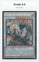 Graded - Ecclesia and the Dark Dragon — Grade 9.5 graded overlay