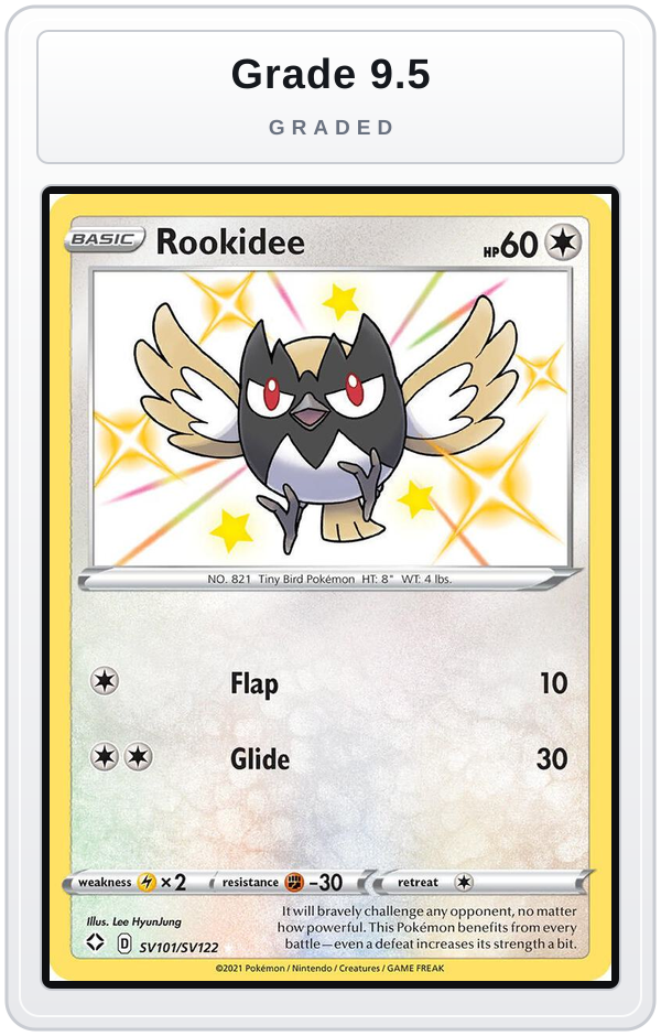 Graded - Rookidee — Grade 9.5 graded overlay