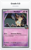 Graded - Team Rocket's Mimikyu - 097/217 — Grade 9.5 graded overlay
