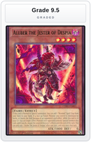 Graded - Aluber the Jester of Despia — Grade 9.5 graded overlay