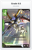 Graded - Wing Gundam — Grade 9.5 graded overlay