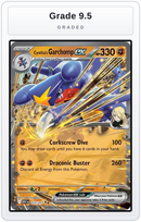 Graded - Cynthia's Garchomp ex — Grade 9.5 graded overlay