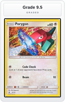 Graded - Porygon - 12/12 — Grade 9.5 graded overlay