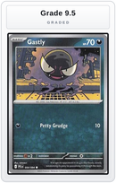 Graded - Gastly — Grade 9.5 graded overlay