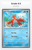 Graded - Corphish — Grade 9.5 graded overlay