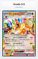 Graded - Flareon ex — Grade 9.5 graded overlay