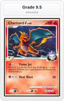 Graded - Charizard G — Grade 9.5 graded overlay
