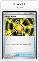 Graded - Mega Signal — Grade 9.5 graded overlay