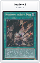 Graded - Deception of the Sinful Spoils — Grade 9.5 graded overlay