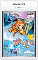 Graded - Chimchar - 041 — Grade 9.5 graded overlay