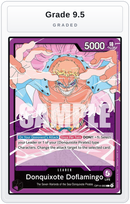 Graded - Donquixote Doflamingo - OP14-060 — Grade 9.5 graded overlay