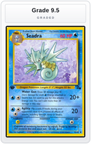 Graded - Seadra — Grade 9.5 graded overlay