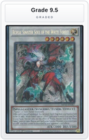 Graded - Rciela, Sinister Soul of the White Forest — Grade 9.5 graded overlay