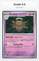 Graded - Shedinja - 061/132 — Grade 9.5 graded overlay