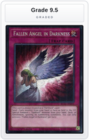 Graded - Fallen Angel in Darkness — Grade 9.5 graded overlay
