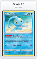 Graded - Manaphy — Grade 9.5 graded overlay
