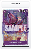 Graded - Vinsmoke Reiju — Grade 9.5 graded overlay